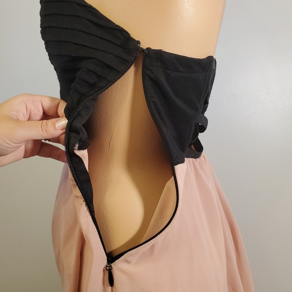 NWOT Beautiful Casting High-Low Strapless Dress - Picture 5 of 11